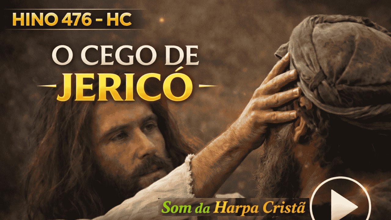 🎵 O Cego de Jericó – 476 Harpa Cristã | Jesus, ó Filho de Davi, tem compaixão de mim!