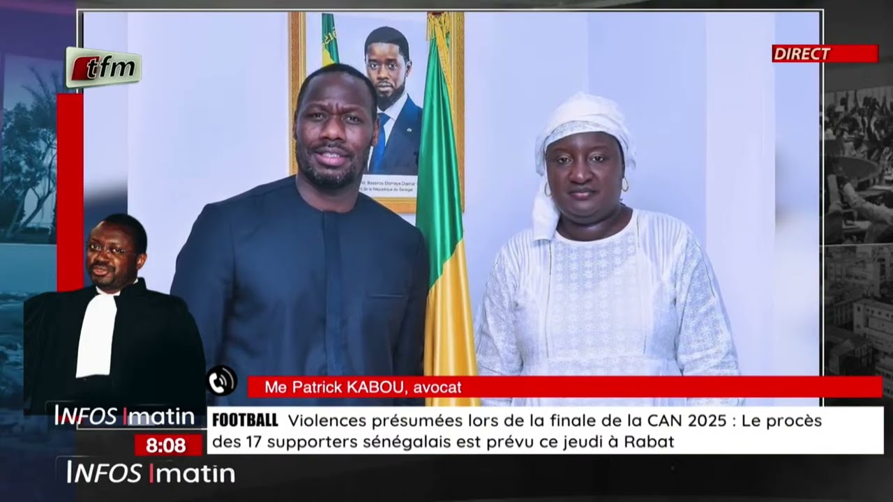 Entretien téléphonique avec Me Patrick KABOU, avocat des supporters sénégalais au Maroc.