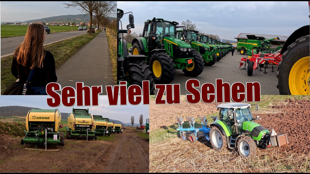 Hessen-Farmvlog #91 Viel zu Sehen! Düngen, Ackern,  Säen, Landmaschinenausstellung!