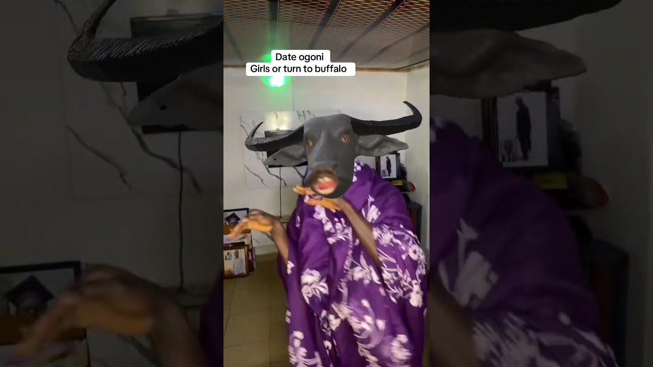 How ogoni boys turn when they date ogoni girls #funny #tundeednut #instablog