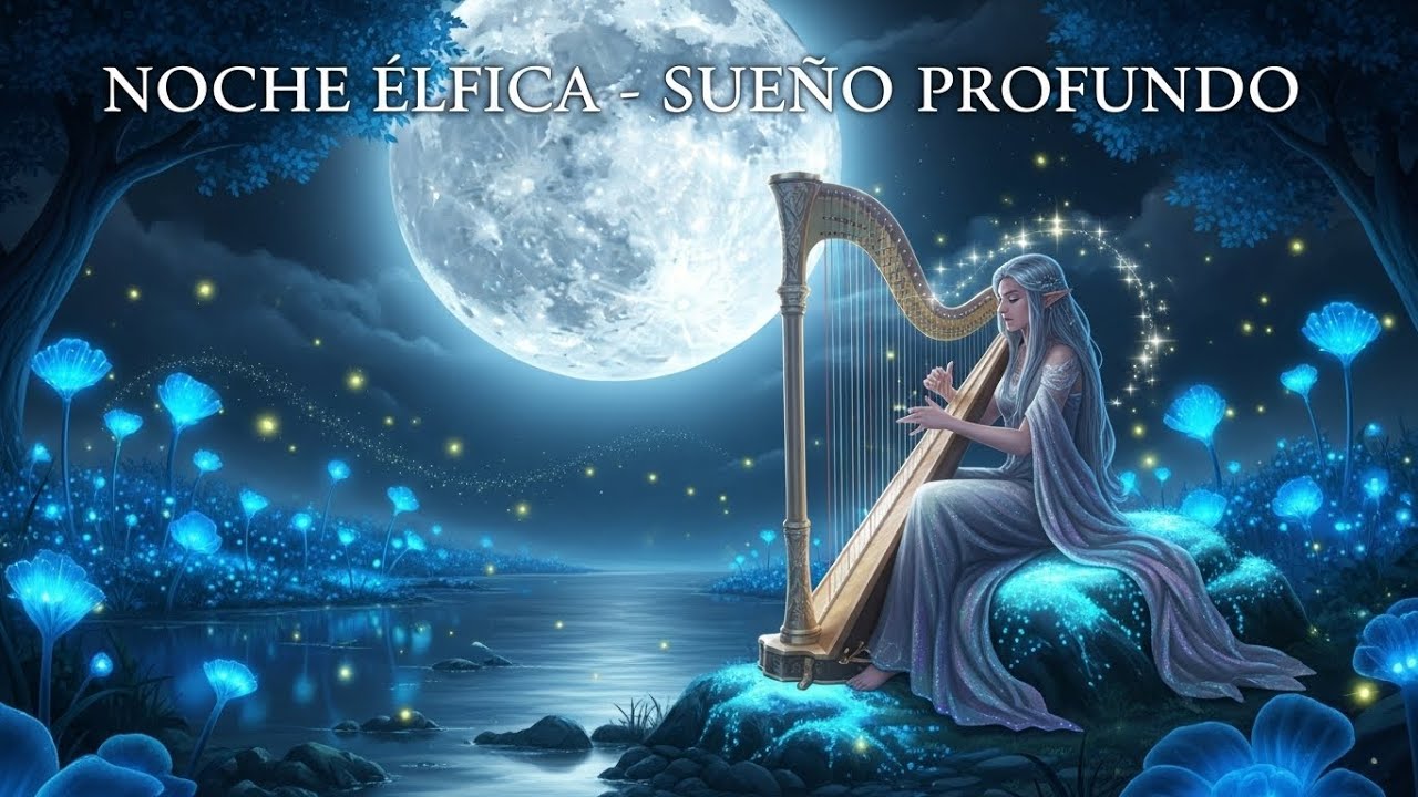 SONIDOS ÉLFICOS DEL BOSQUE ENCANTADO 🍃 | MÚSICA DE FANTASÍA PARA DESCANSAR Y SOÑAR