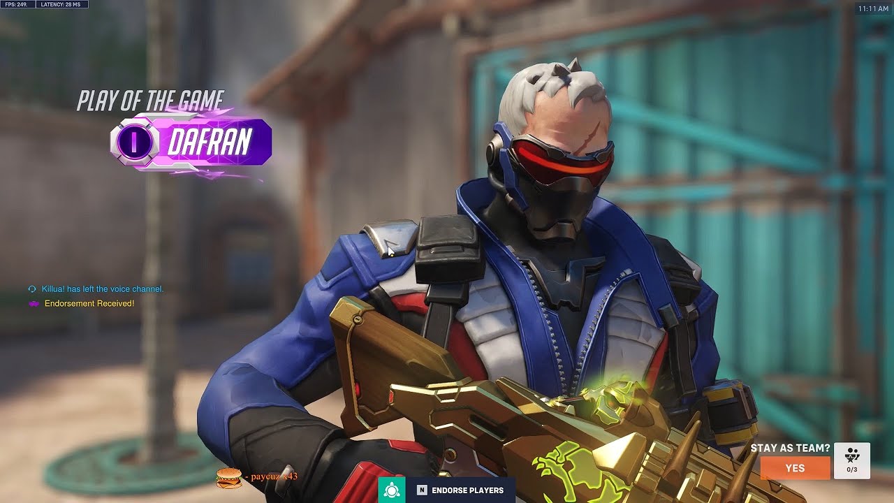 POTG! THE BEST SOLDIER 76 IN THE WORLD - DAFRAN! SOLDIER 76 OVERWATCH 2 SEASON 19 GAMEPLAY