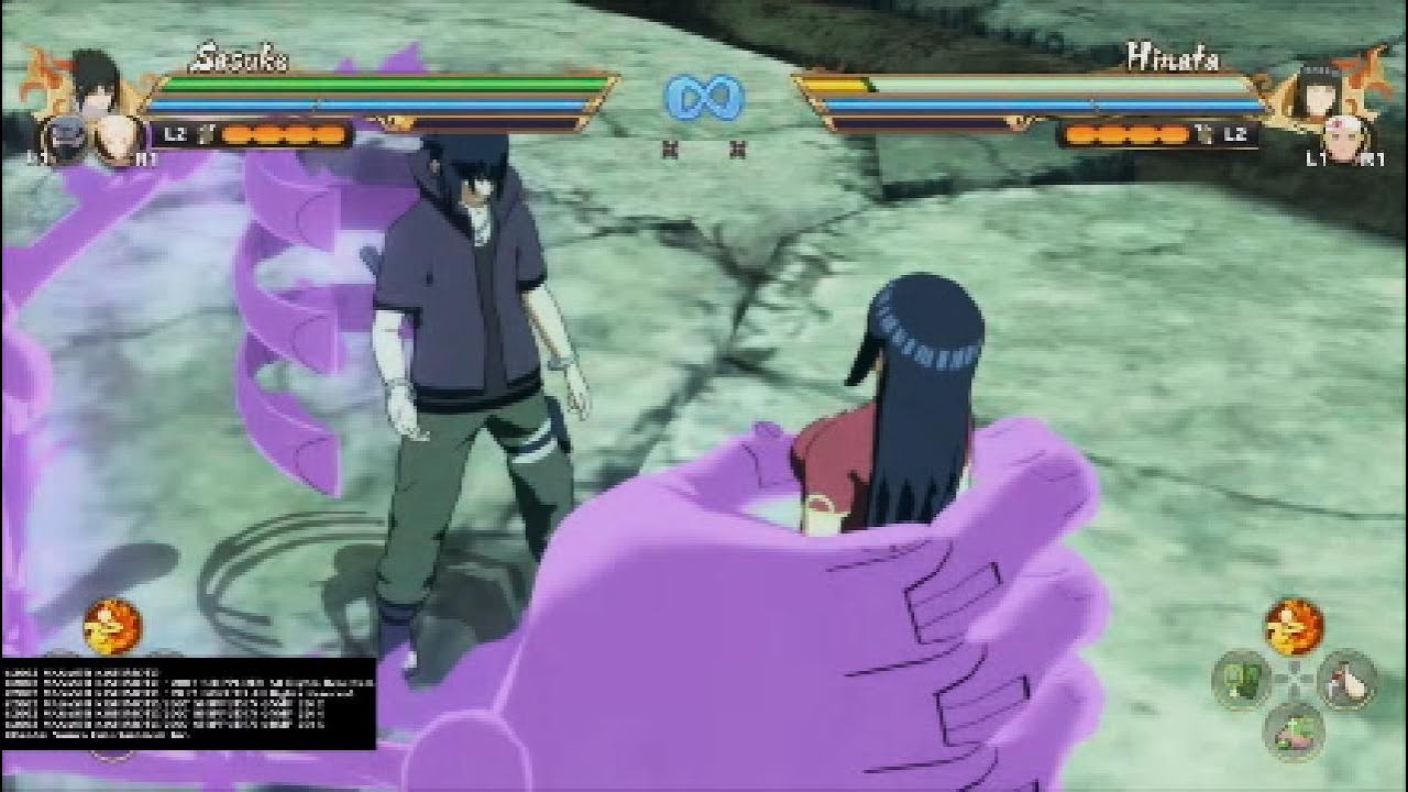 NXBUNSC: Grabs on RTS Hinata Hyuga (Requested)