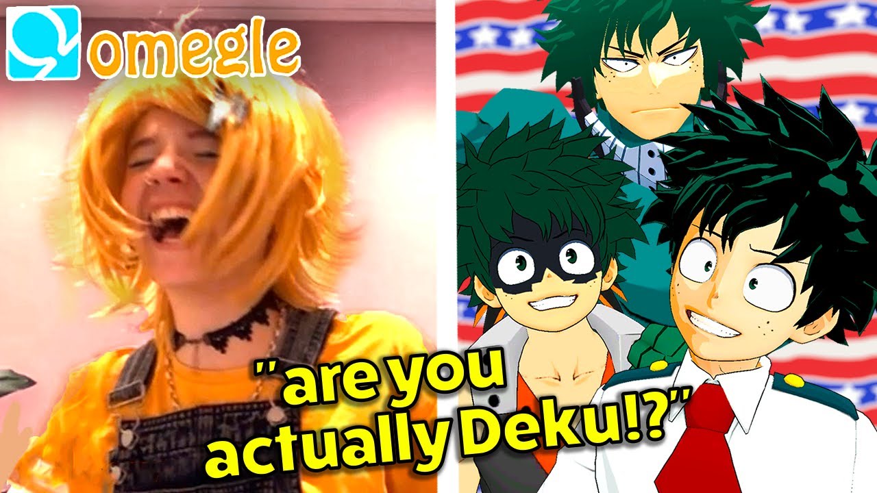 Меня озвучивают как тролля DEKU на Omegle