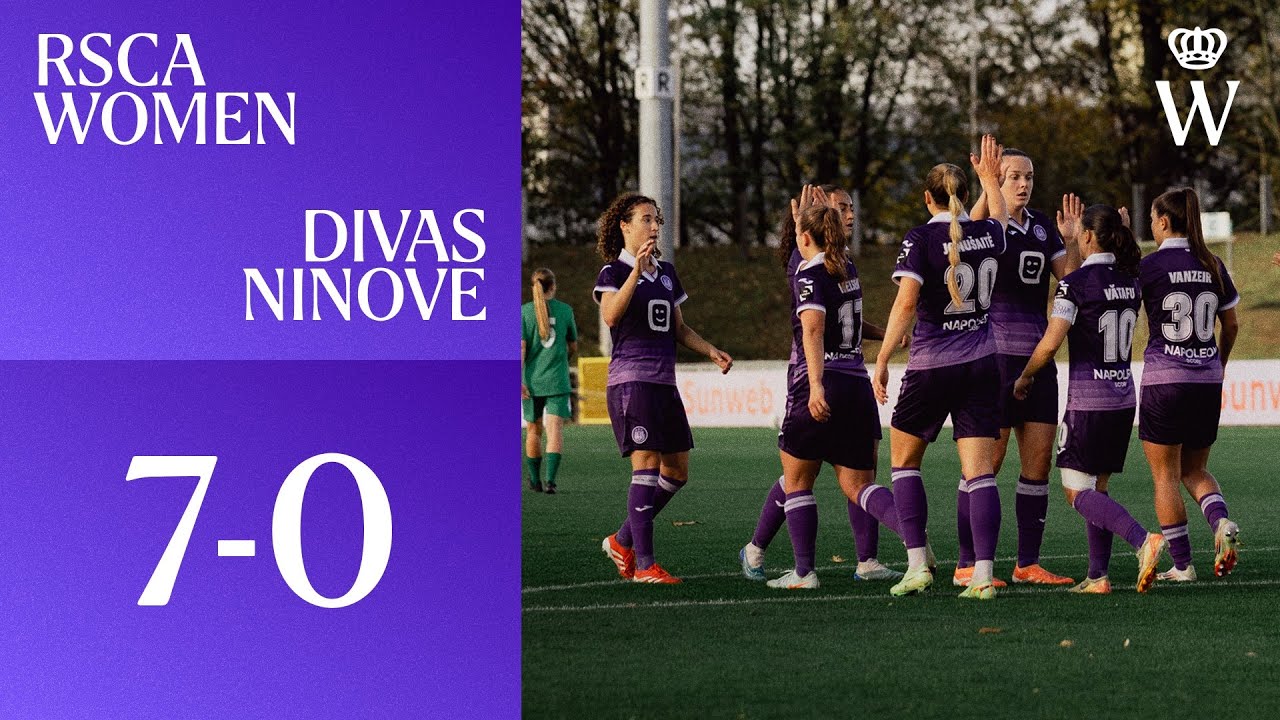 HIGHLIGHTS CUP: RSCA Women - Divas Ninove | 2025-2026
