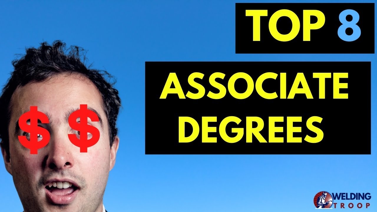 Top 8 Associate Degrees - The HIGHEST PAYING Associate Degrees (High Income, Less School)