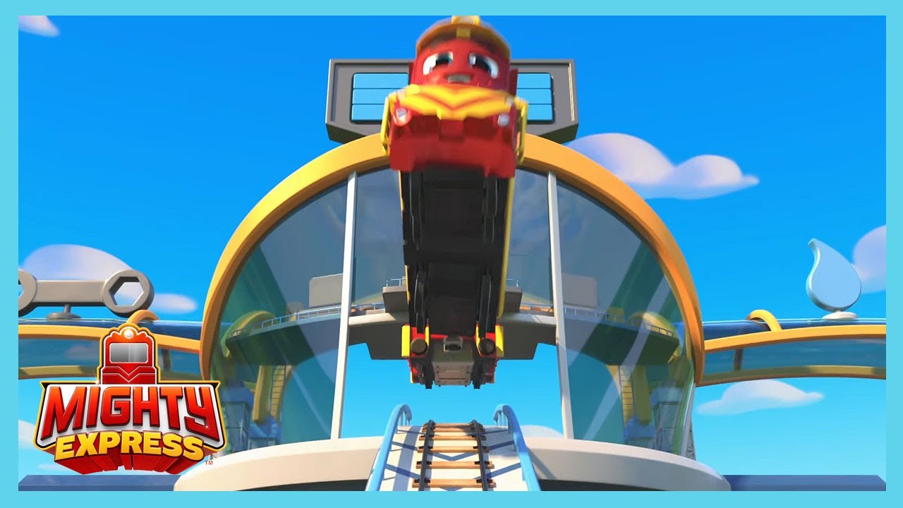 Mighty Express - Super Nate Learns Teamwork! | WildBrain Speedway