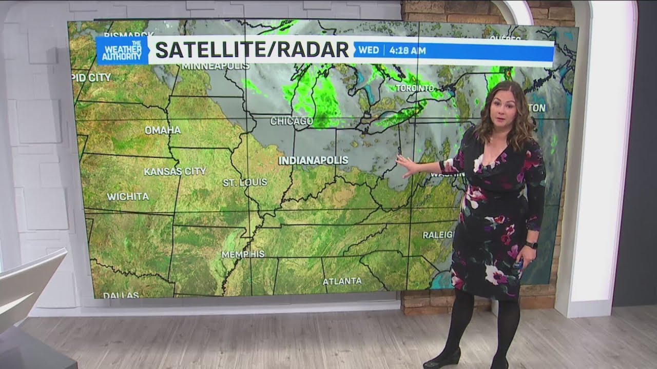 Cool, cloudy and breezy day ahead
