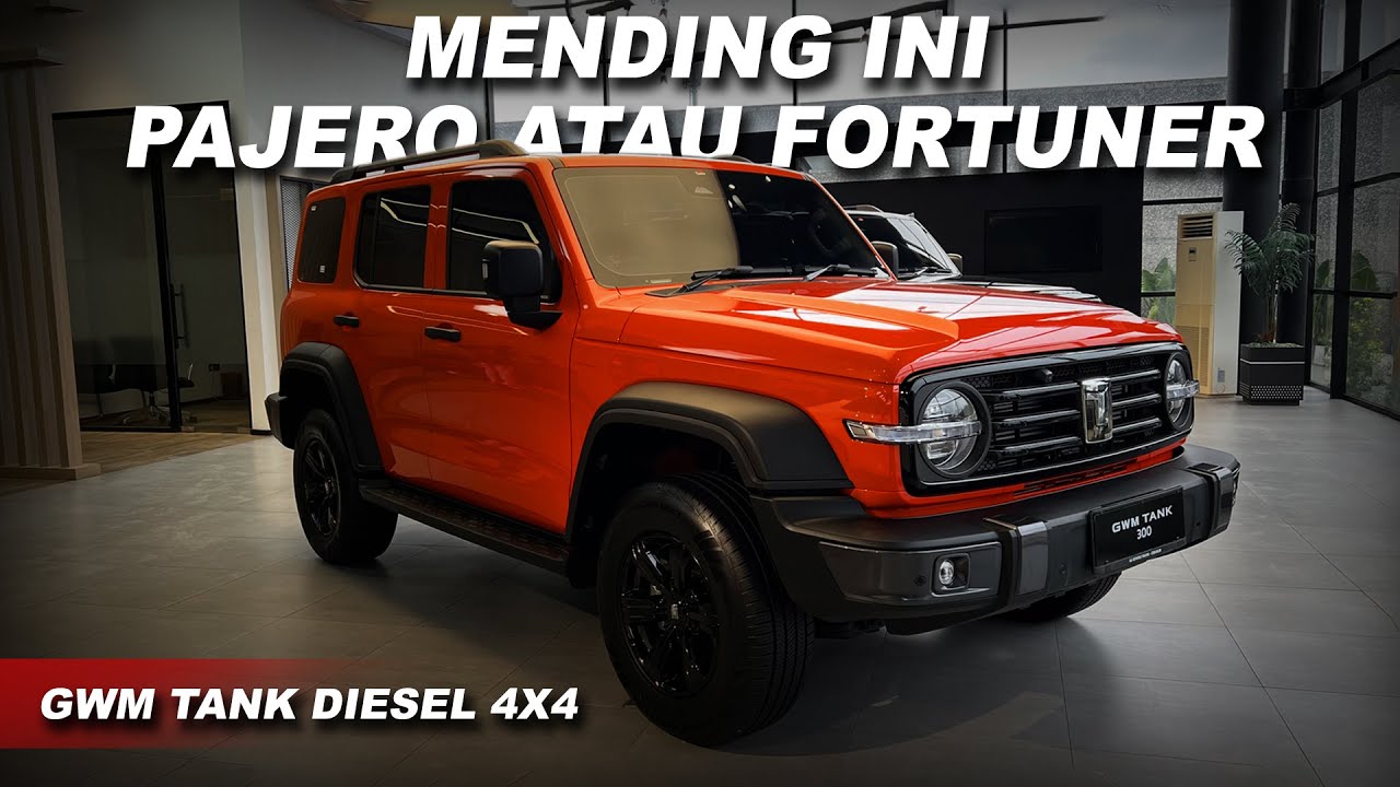 SOLUSI TERBAIK DIESEL 500 JUTAAN - REVIEW GWM TANK 300 DIESEL 4X4