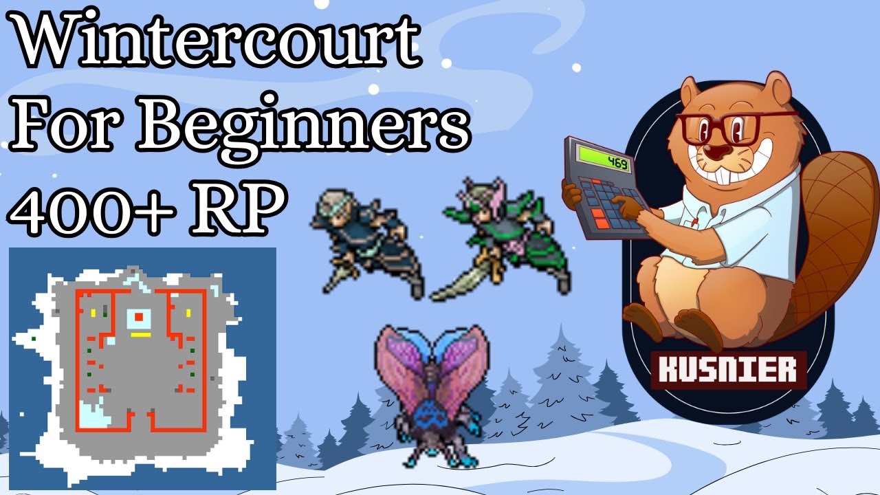 Wintercourt for beginners | 400+ Paladin | Tibia