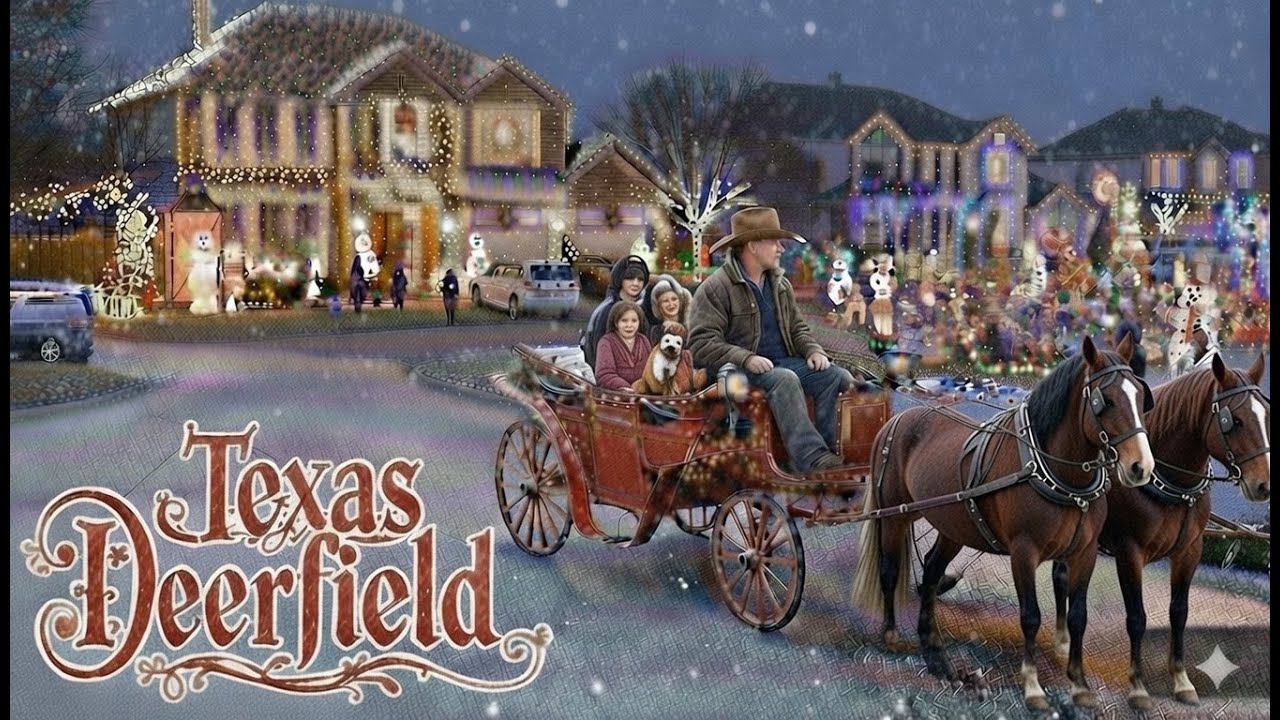 Mind-Blowing Deerfield Christmas Lights Tour 2025 | Plano Texas Holiday Magic