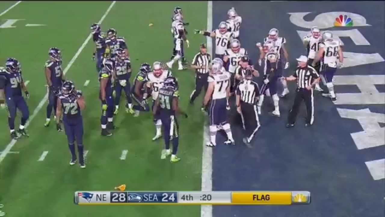 Super Bowl 49 fight HD