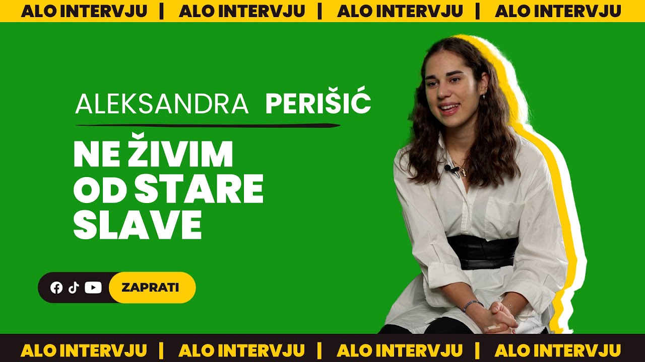 Olimpijska vice&scaron;ampionka Aleksandra Peri&scaron;ić za Alo: NE ŽIVIM OD STARE SLAVE I NEMAM VREMENA ZA DEČKA