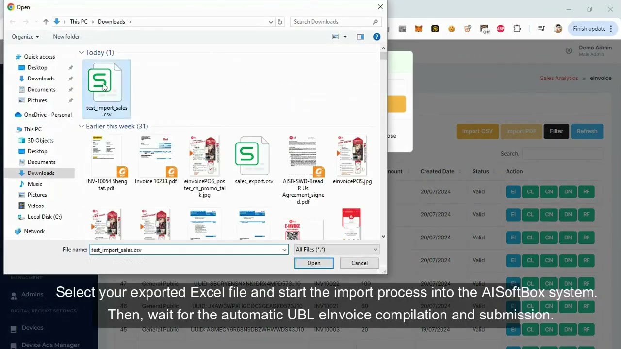 🚀 Simplify Your LHDN e-Invoice Process with AISoftBox! 🚀