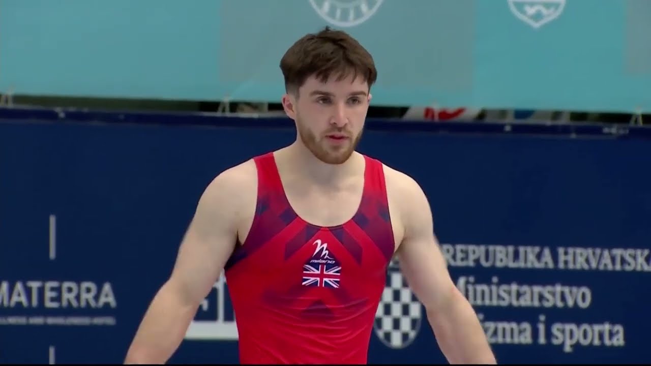 Harry HEPWORTH (GBR) [FX 14.433🥈] 2026 Osijek World Cup_MAG Floor Final