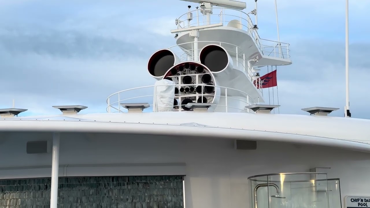 The Disney treasures plays all its horns ￼