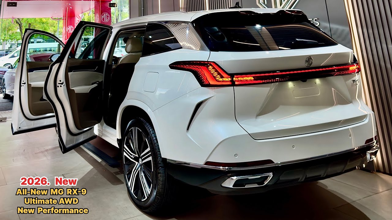 New Arrival 2026! All-New MG RX-9 Ultimate AWD: New Performance, Interior, Exterior Walkaround