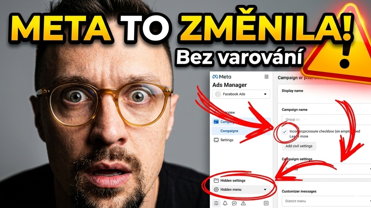 Tahle skrytá (nová) funkce ve Facebook Ads vás může vyjít draze | Cernovsky 🇨🇿