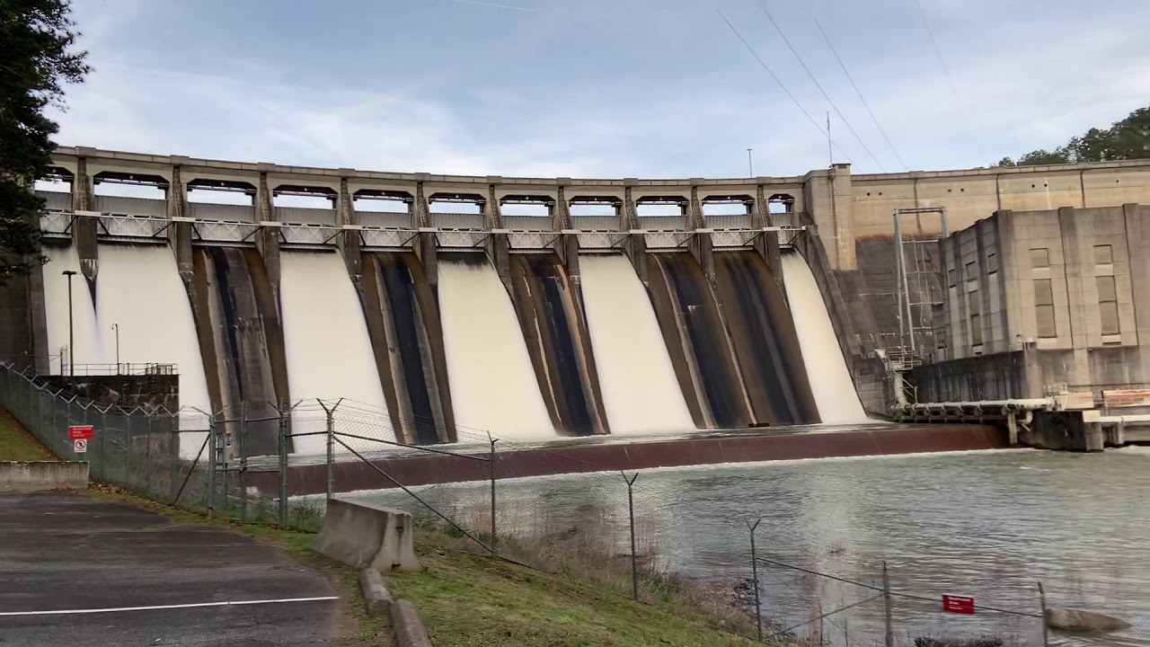 Allatoona Dam Water Release April 9, 2019