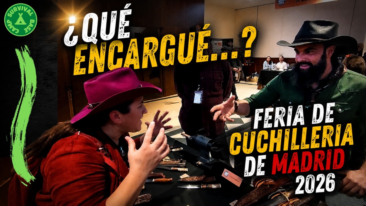 🔥⚔️ 𝗙𝗘𝗥𝗜𝗔 𝗗𝗘 𝗖𝗨𝗖𝗛𝗜𝗟𝗟𝗘𝗥𝗜𝗔 𝗗𝗘 𝗠𝗔𝗗𝗥𝗜𝗗 𝟮𝟬𝟮𝟲 ⚔️🔥 Parte 1️⃣ S&aacute;bado💸 Recogiendo encargos...#cuchillos