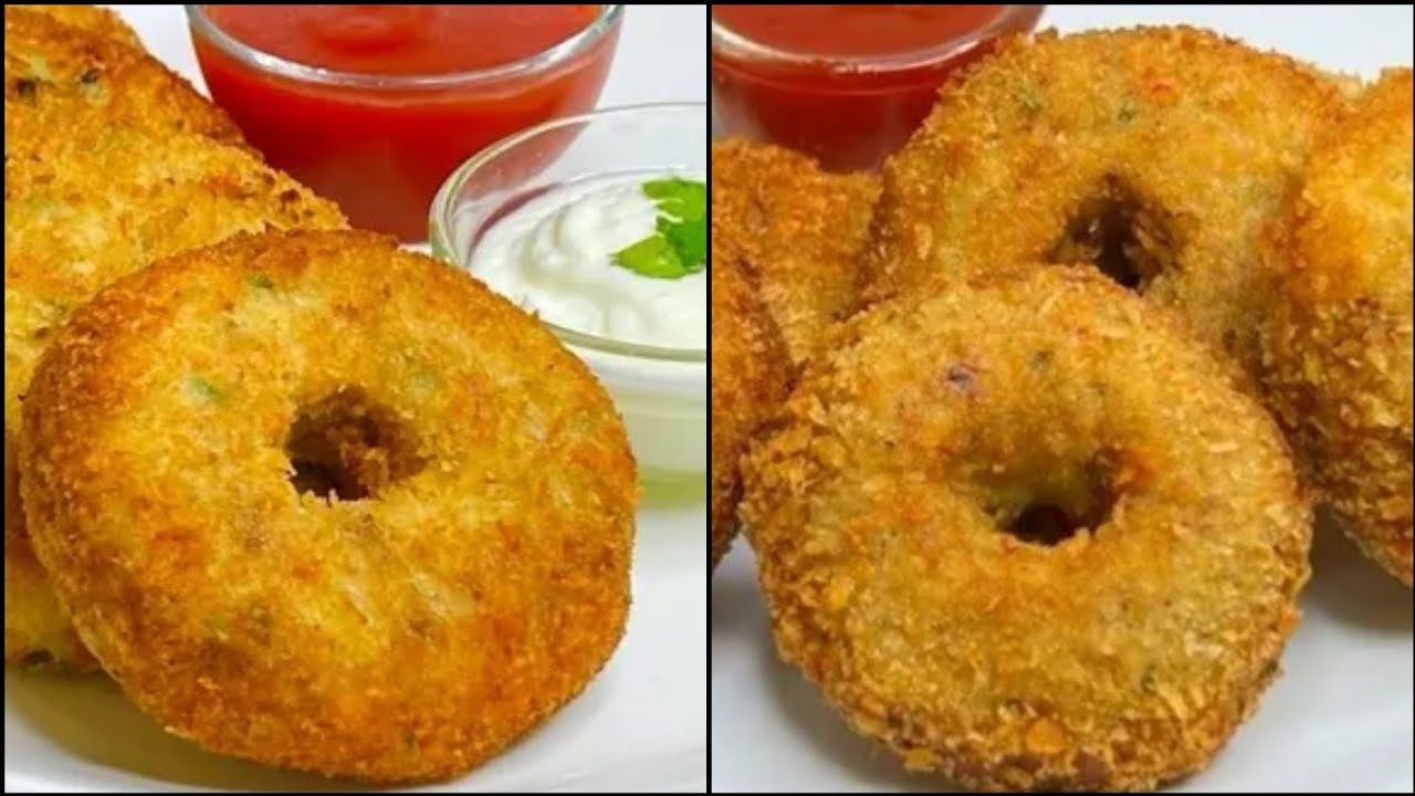 2 Types of Donut Recipes | Chicken Donut | Aloo donut recipe | Ramadan 2024
