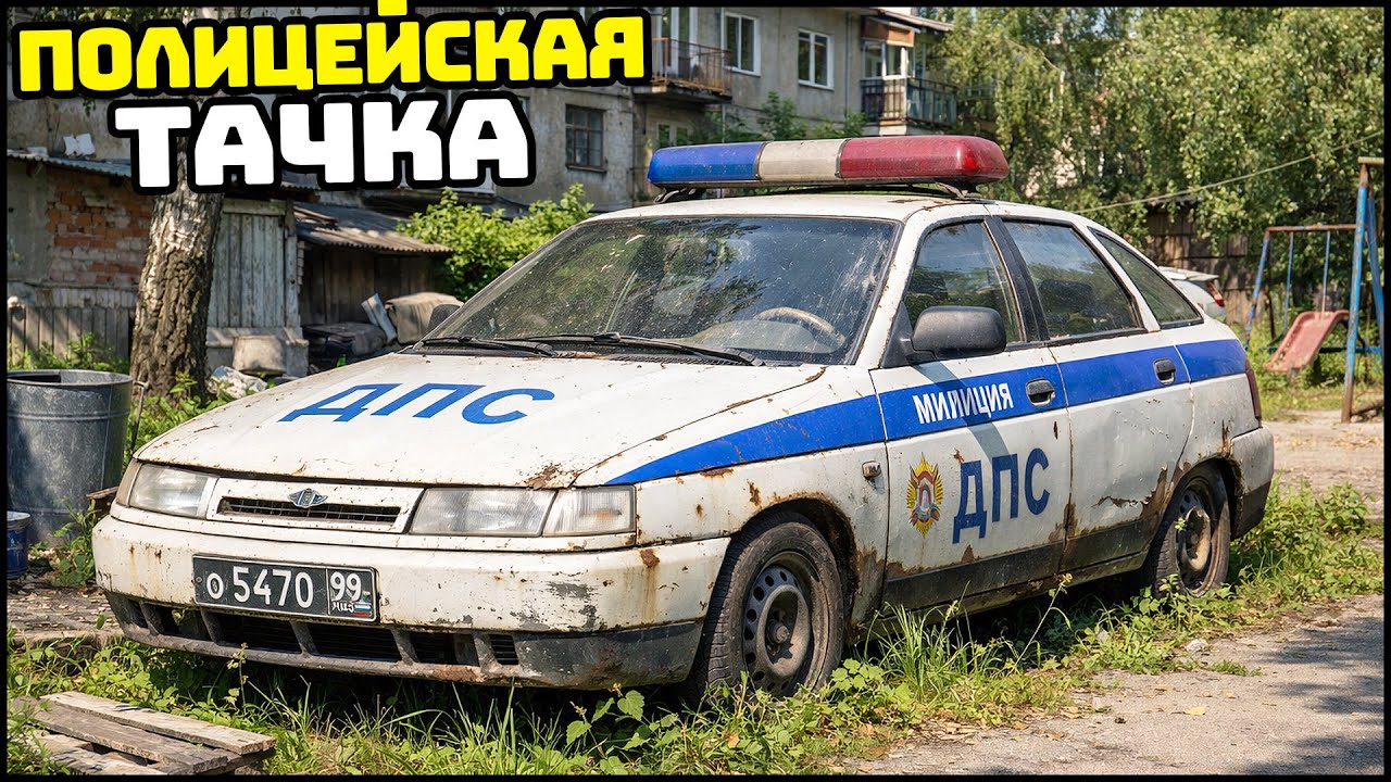 СПИСАННЫЙ ПОЛИЦЕЙСКИЙ АВТОМОБИЛЬ! Купил! - MTA Radmir