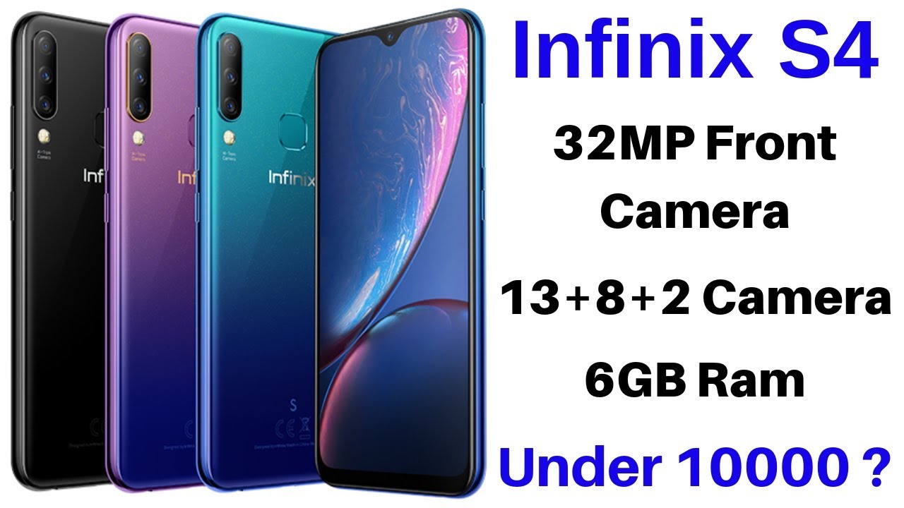 Infinix launching new smartphone with 32MP front camera, Triple camera setup | Infinix Hot S4 ?