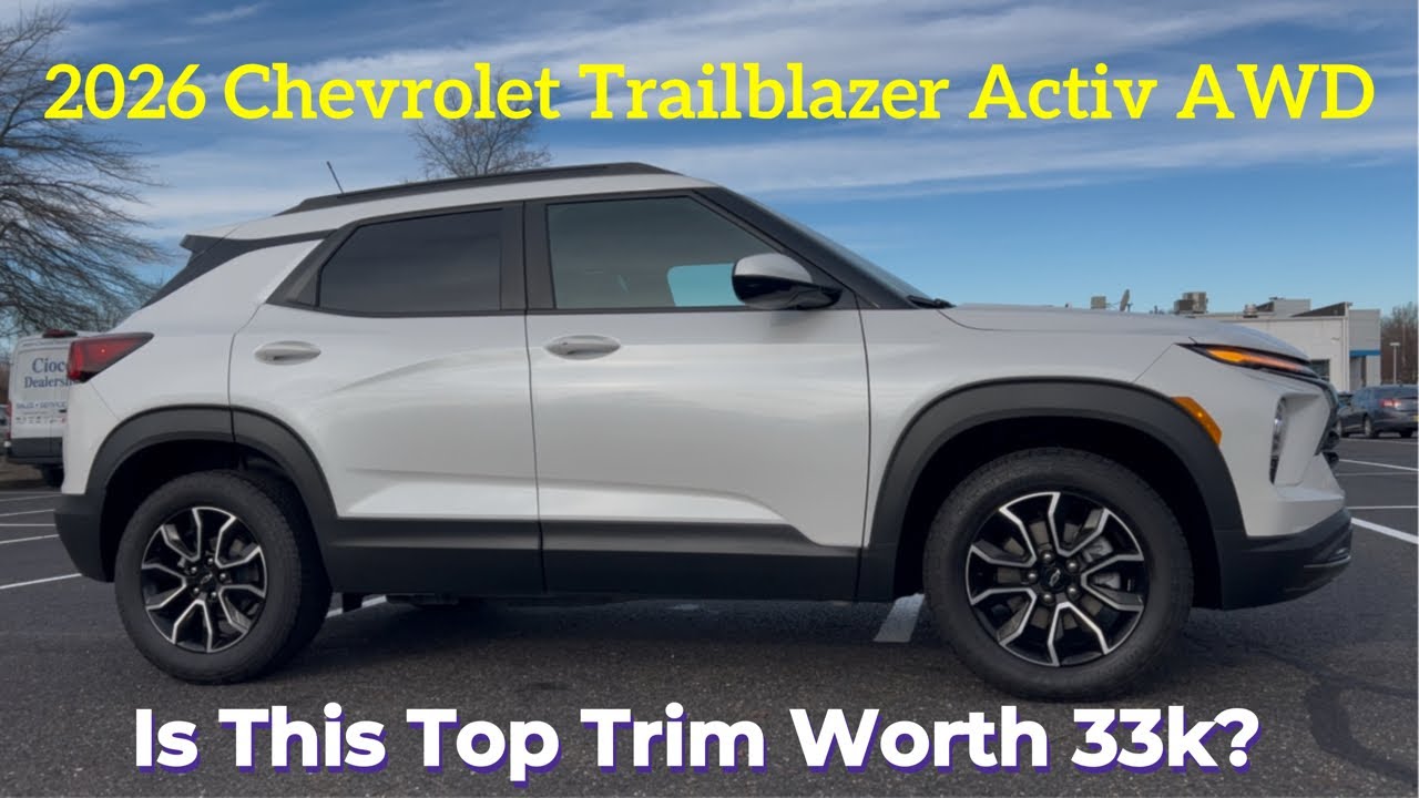 Chevrolet Trailblazer Activ AWD 2026 года: лучший бюджетный субкомпактный внедорожник?