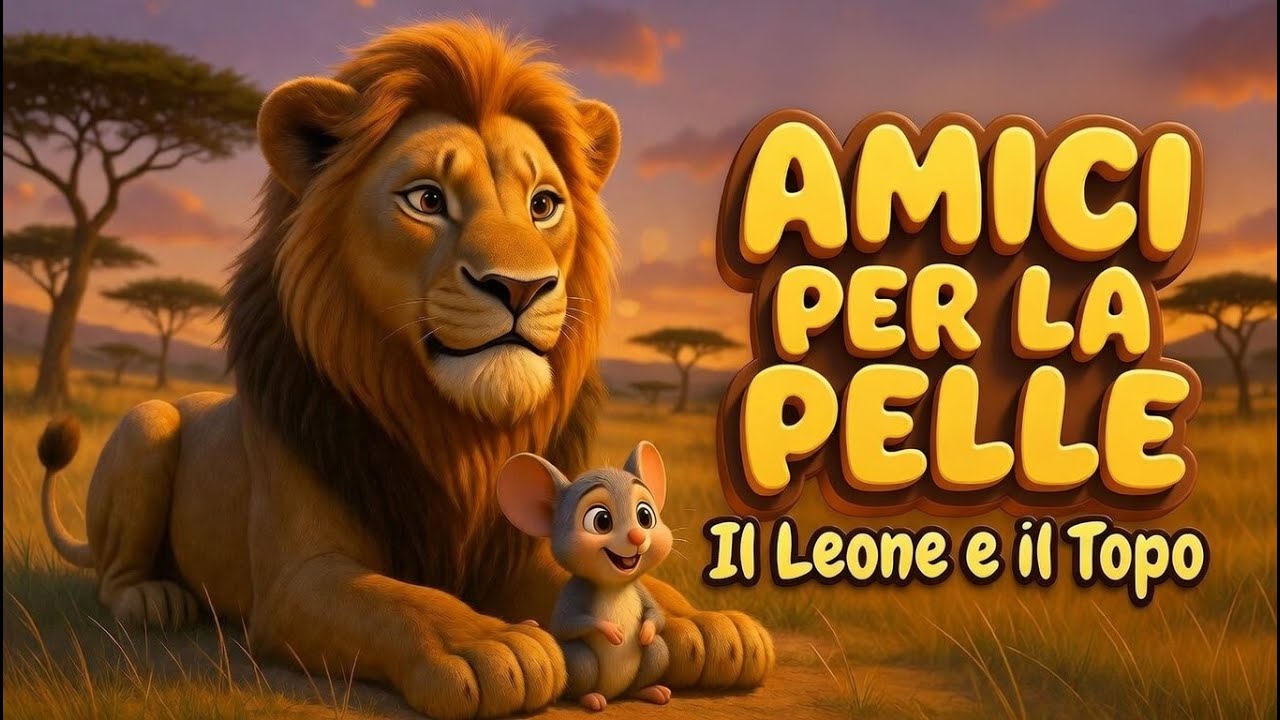 Anche i Piccoli Possono Aiutare: Il Leone e il Topo ✨