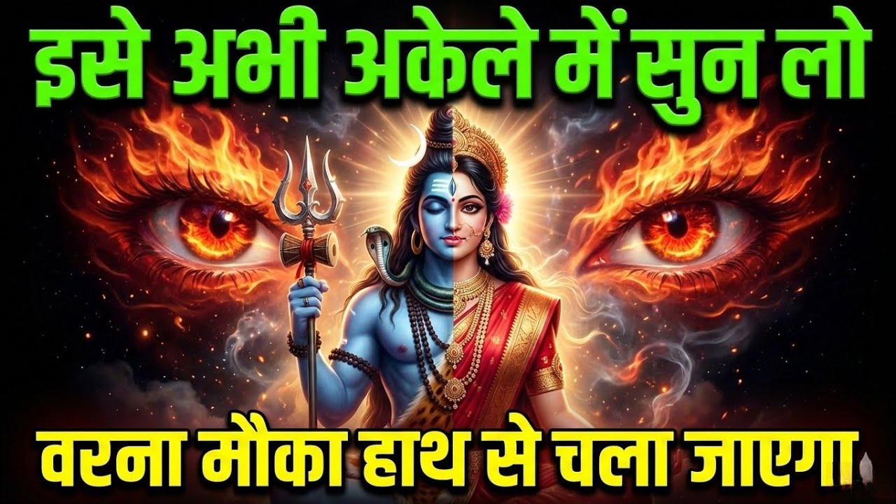 888🌈 Mahadev Ji Ka Sandesh 😭आज महादेव खुद तुमसे कुछ कहना चाहते हैं | अभी अकेले में सुन लो ✅ #mahadev