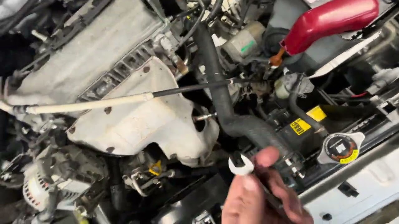 Toyota Ipsum fuel filter REPLACEMENT - CHANGE.  USA