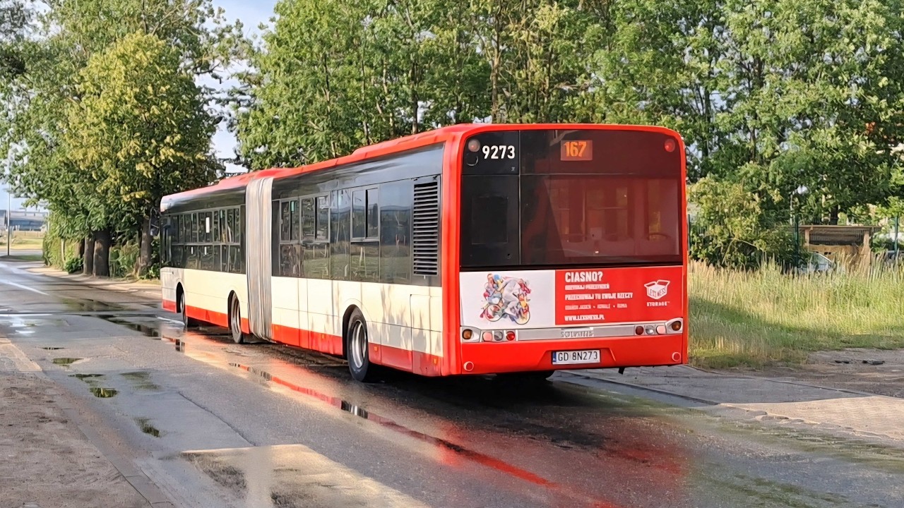 ❗ Solaris Urbino 18 III #9273 (167 - Plac Solidarności) [PKS Gdańsk]