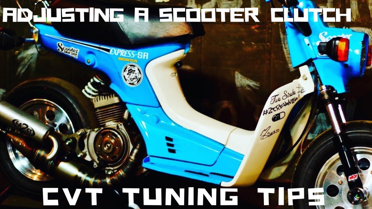 How to Adjust a Scooter Clutch CVT Tuning
