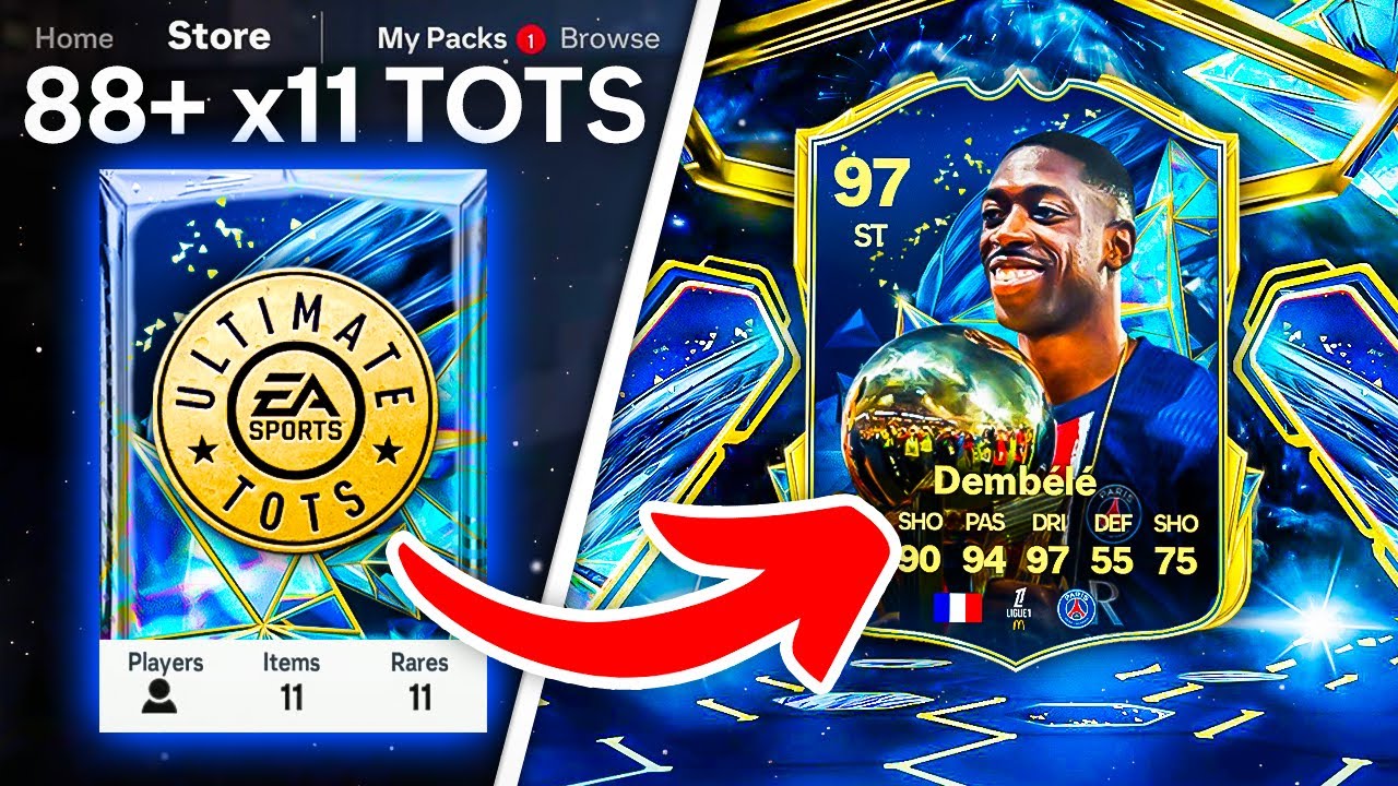 88+ x11 ULTIMATE TOTS PACKS & PICKS! 😲 FC 25 Ultimate Team