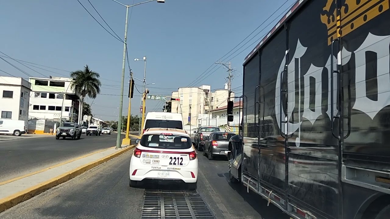 Recorriendo las calles de mi tuxtla 