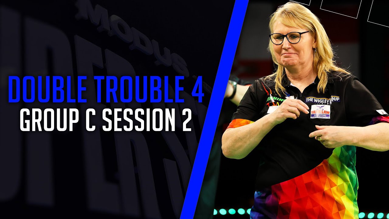 WHO WILL WIN GROUP C!!! 🏆🎯| Live Darts | Double Trouble 4 | Group C Session 2