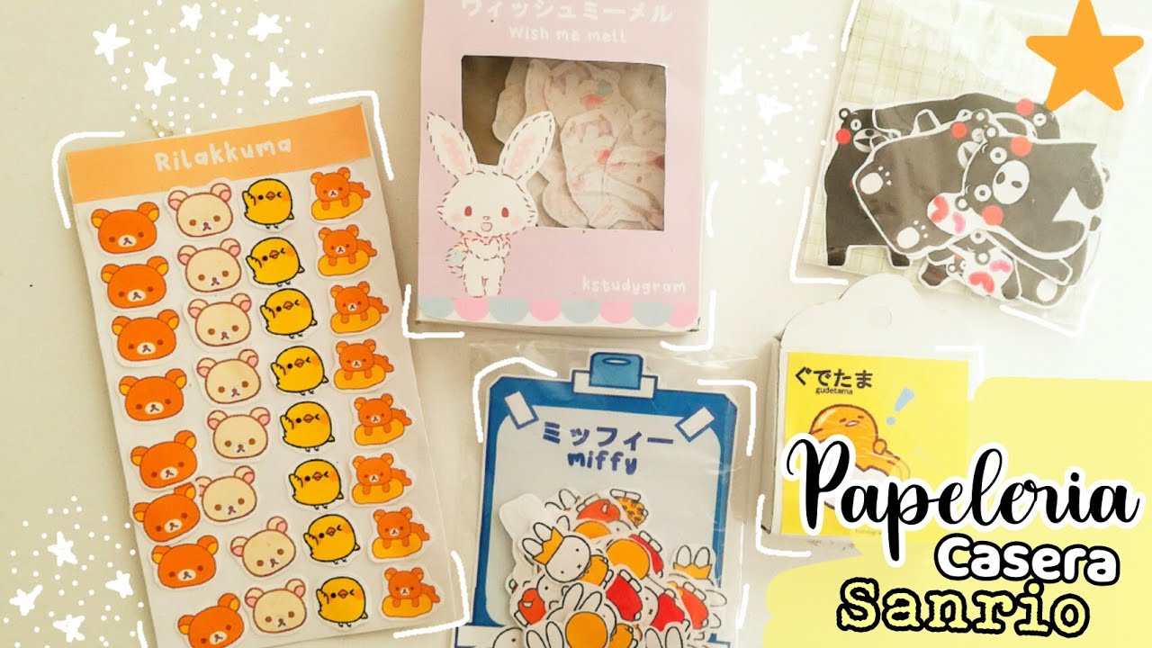🐣Papelería Casera de SANRIO🐣 + plantillas gratis