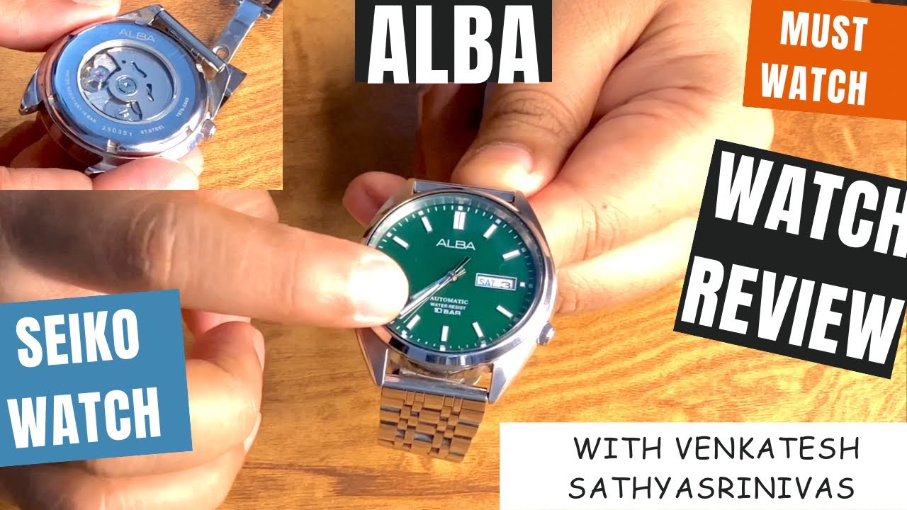 Полный обзор автоматических часов Alba Seiko #watch #seiko #alba #review #watchreviews #automatic...