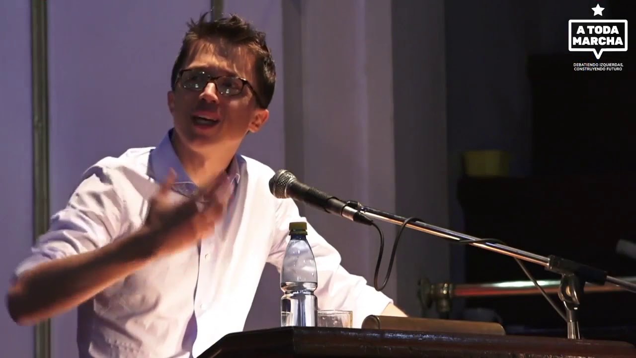 Íñigo Errejón clausura el Congreso de #ATodaMarcha en Chile
