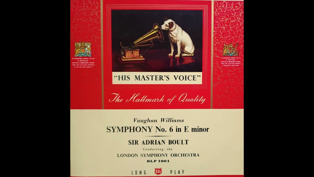 Vaughan Williams - Symphony No. 6 (LSO, Boult, 1949)