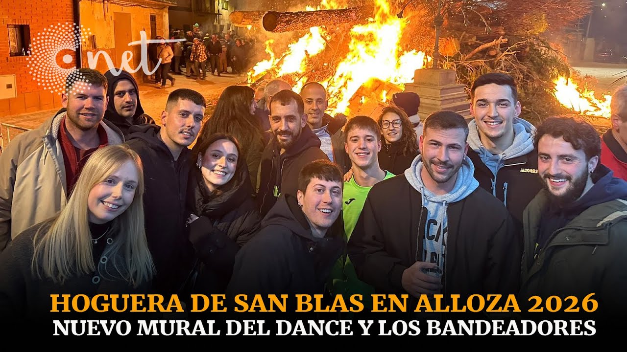 HOGUERA en honor a SAN BLAS | Alloza 2026