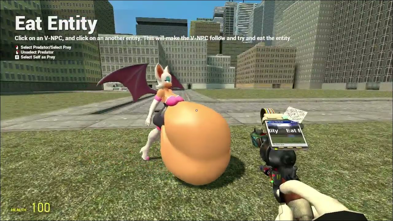 Мод Gmod Vore/V-NPC снова обновился до версии 4.0.