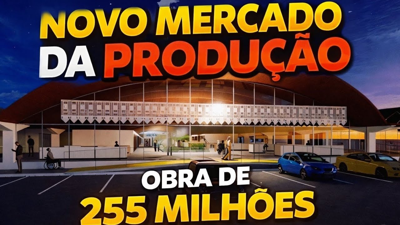 💰 R$ 265 Milhões em Obras! Veja Como Vai Ficar o Novo Mercado da Produção de Maceió
