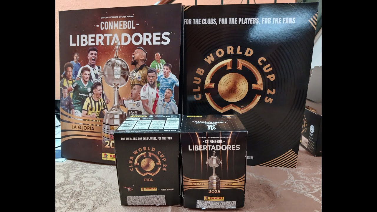 Copa Libertadores 2025 y Mundial de Clubes (Álbumes)