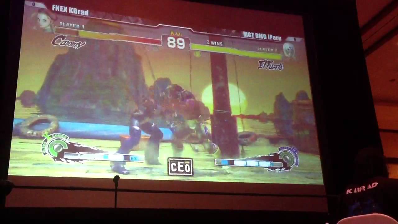 DMG Iperu (Fuerte) vs FNEX K-Brad (Cammy) CEO2012 losers to