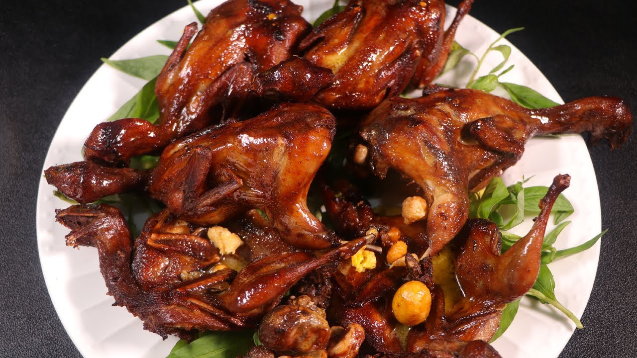 C&aacute;ch l&agrave;m Chim C&uacute;t Chi&ecirc;n Bơ da gi&ograve;n thịt mềm - B&iacute; Quyết để thịt c&uacute;t thơm kh&ocirc;ng tanh | Quail Recipes