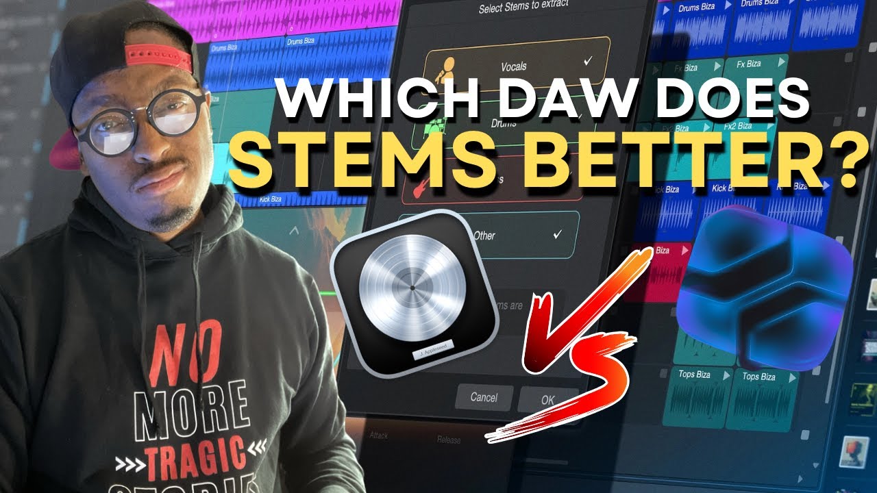 Which DAW Does STEMS BETTER? The answer will SHOCK YOU! Logic Pro Vs Studio One 7 Stems Integration