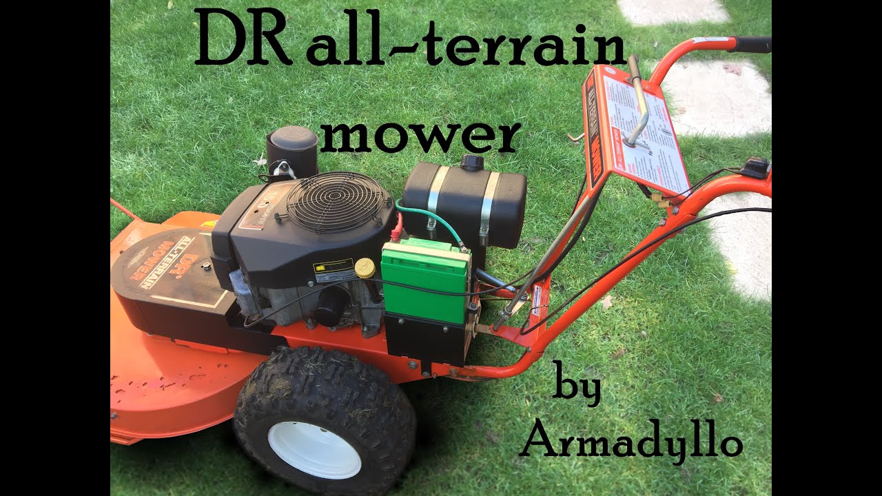 DR Field & Brush all-terrain mower project
