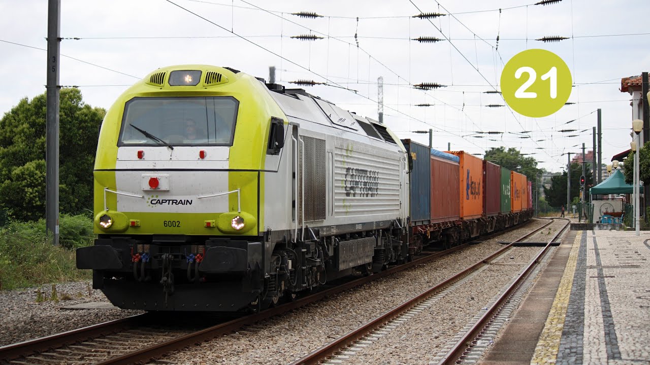 Buzinadelas de Comboios 21 | Train Horns Compilation 21