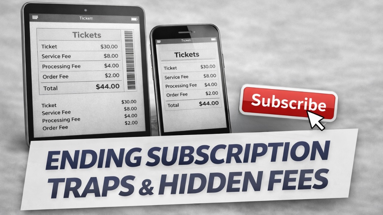 We're Cracking Down on Hidden Fees, Subscription Traps and Manipulative Online Tactics